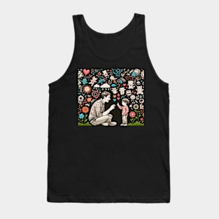 Bond of Generations: Heartfelt Father and Son Adventures Tank Top